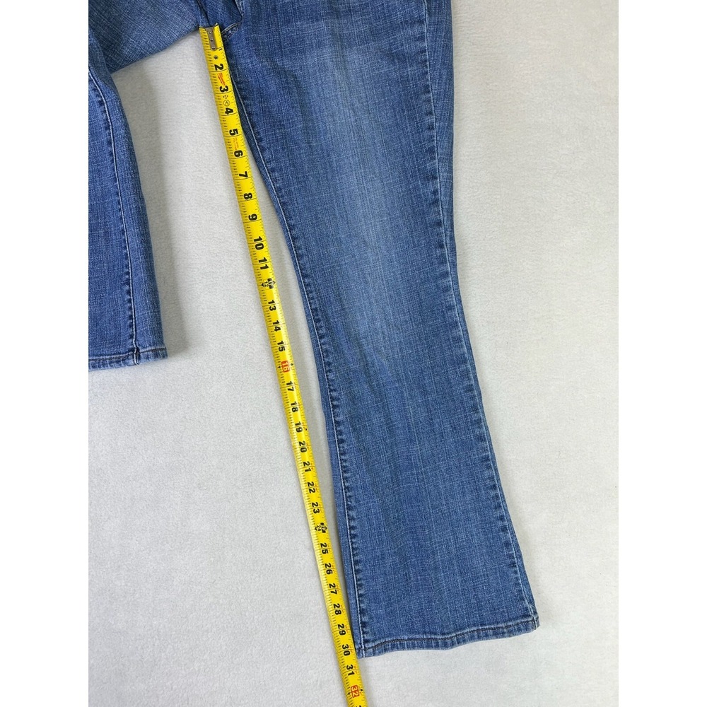 Levi's 515 Bootcut Jeans Women's 8 Short 30x30 Blue Denim Flaured Casual Y2K - Picture 13 of 16